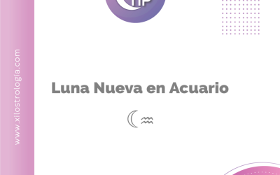 Luna Nueva en Acuario.